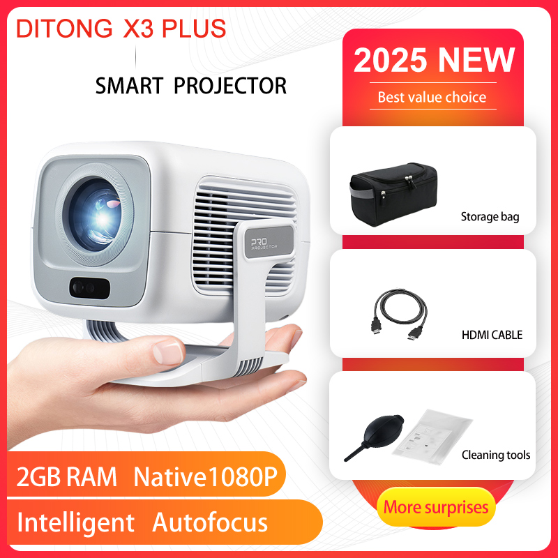 Home Cinema Focal - جهاز عرض DITONG X3 Plus HD