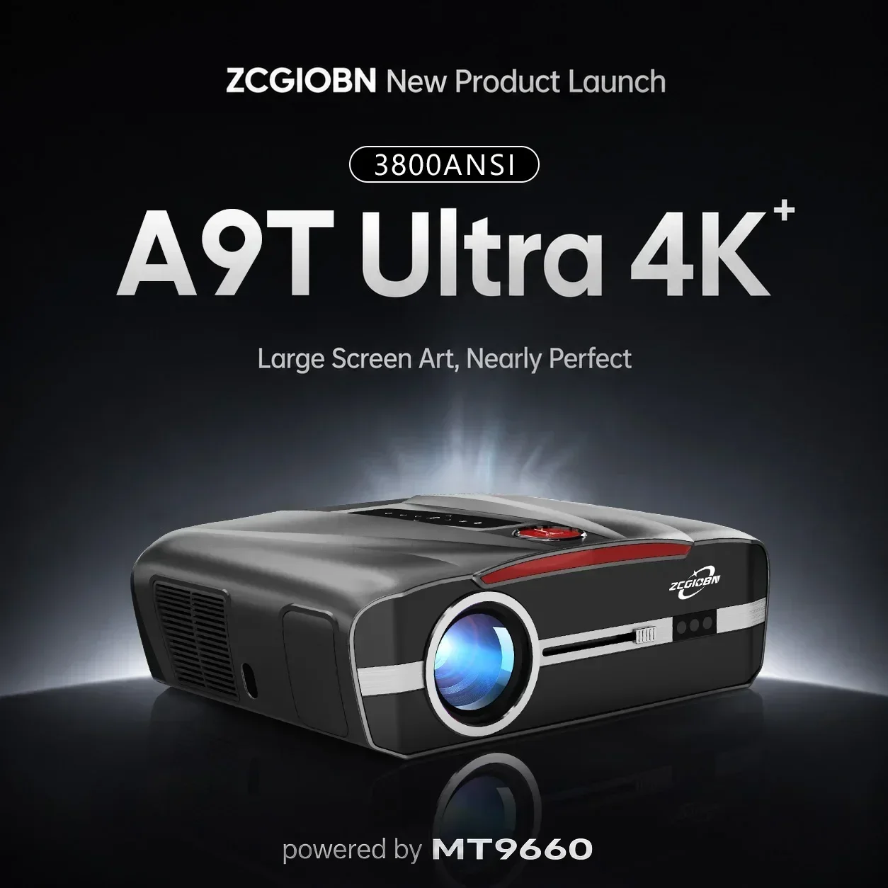 Home Cinema Focal - جهاز عرض A9T 4K للسينما المنزلية،