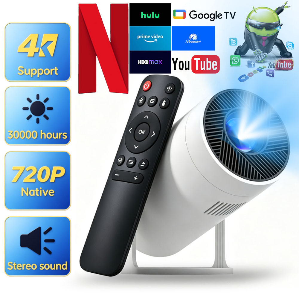 Home Cinema Focal - جهاز عرض بدقة 4K HD يدعم