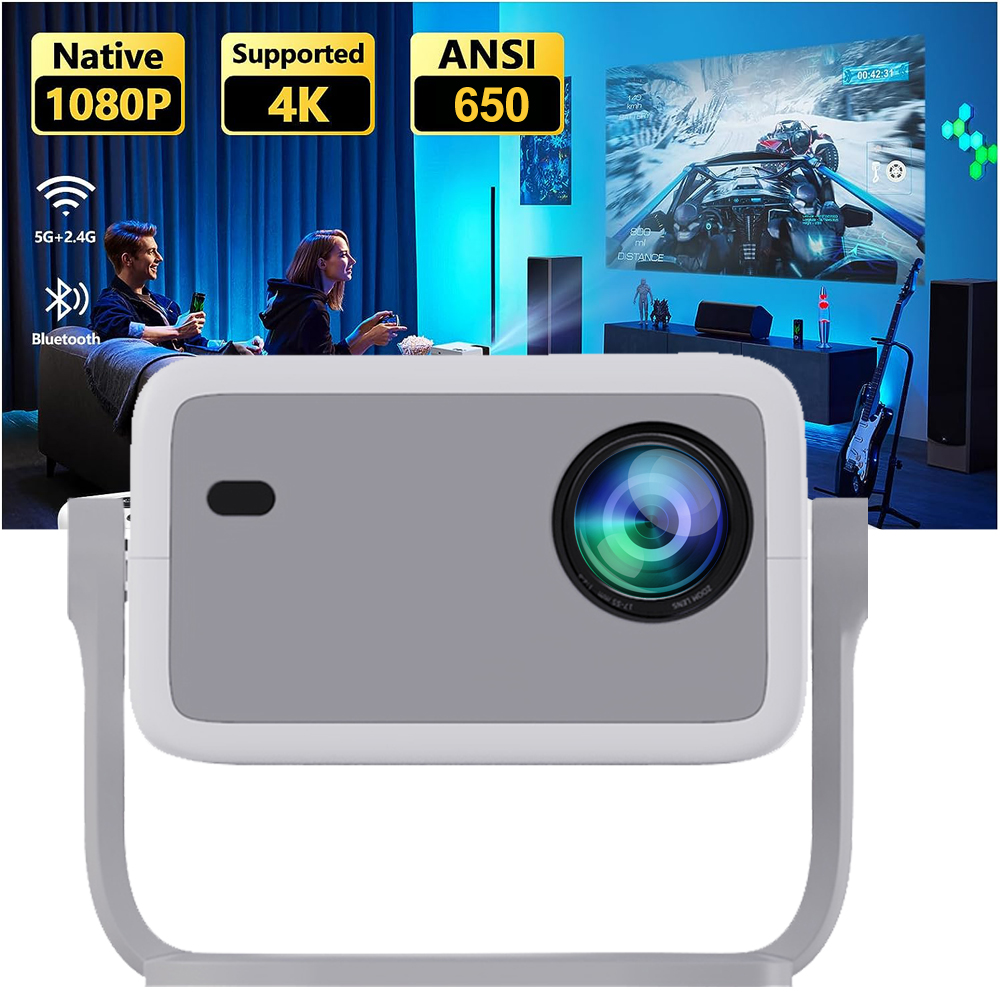 Home Cinema Focal - جهاز عرض WZATCO WL018 عالي الدقة