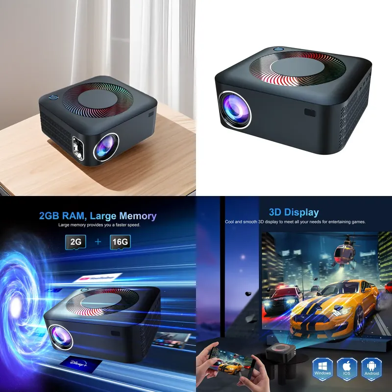 Home Cinema In - جهاز عرض X5 من مصنع XNANO،