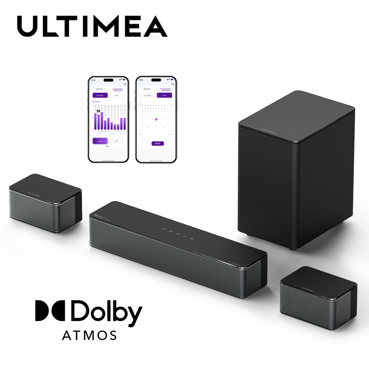 Home Cinema Ultimea - مكبر صوت ULTIMEA Poseidon M4T بنظام