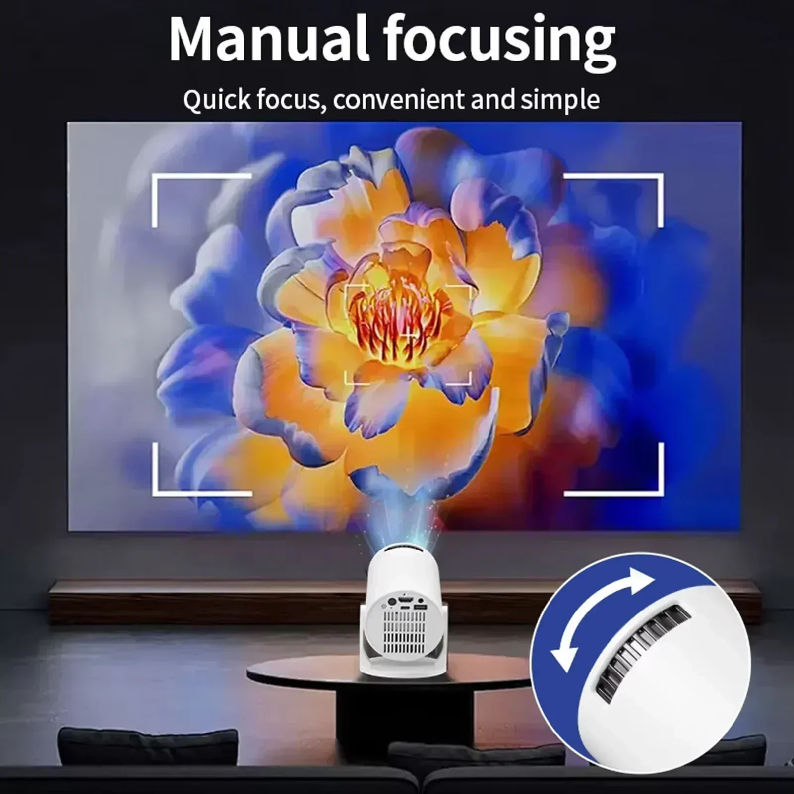 جهاز عرض ذكي جديد ميني HY300 ب - مراجعة Home Cinema Setup وسعره