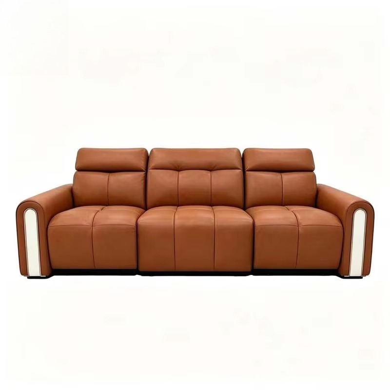 أريكة جلدية برتقالية قابلة للط - مراجعة Home.Cinema Orange وسعره