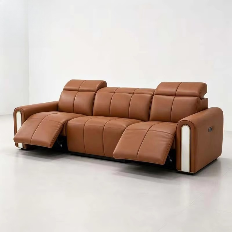 أريكة جلدية برتقالية قابلة للط - مراجعة Home.Cinema Orange وسعره