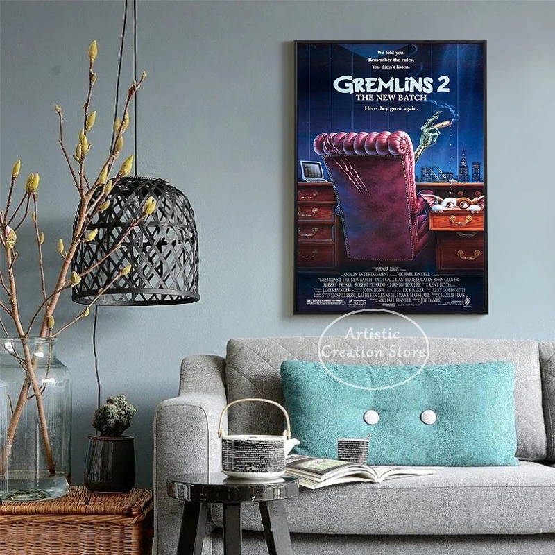 فن ملصق Gremlins للأفلام الكلا - مراجعة Home Cinema Design وسعره
