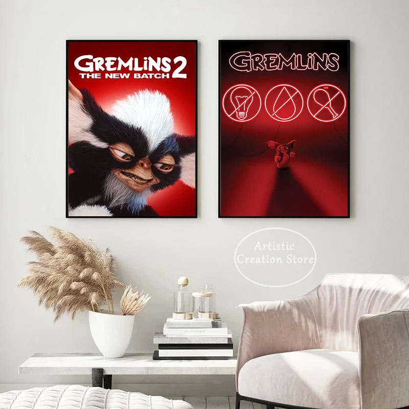 فن ملصق Gremlins للأفلام الكلا - مراجعة Home Cinema Design وسعره