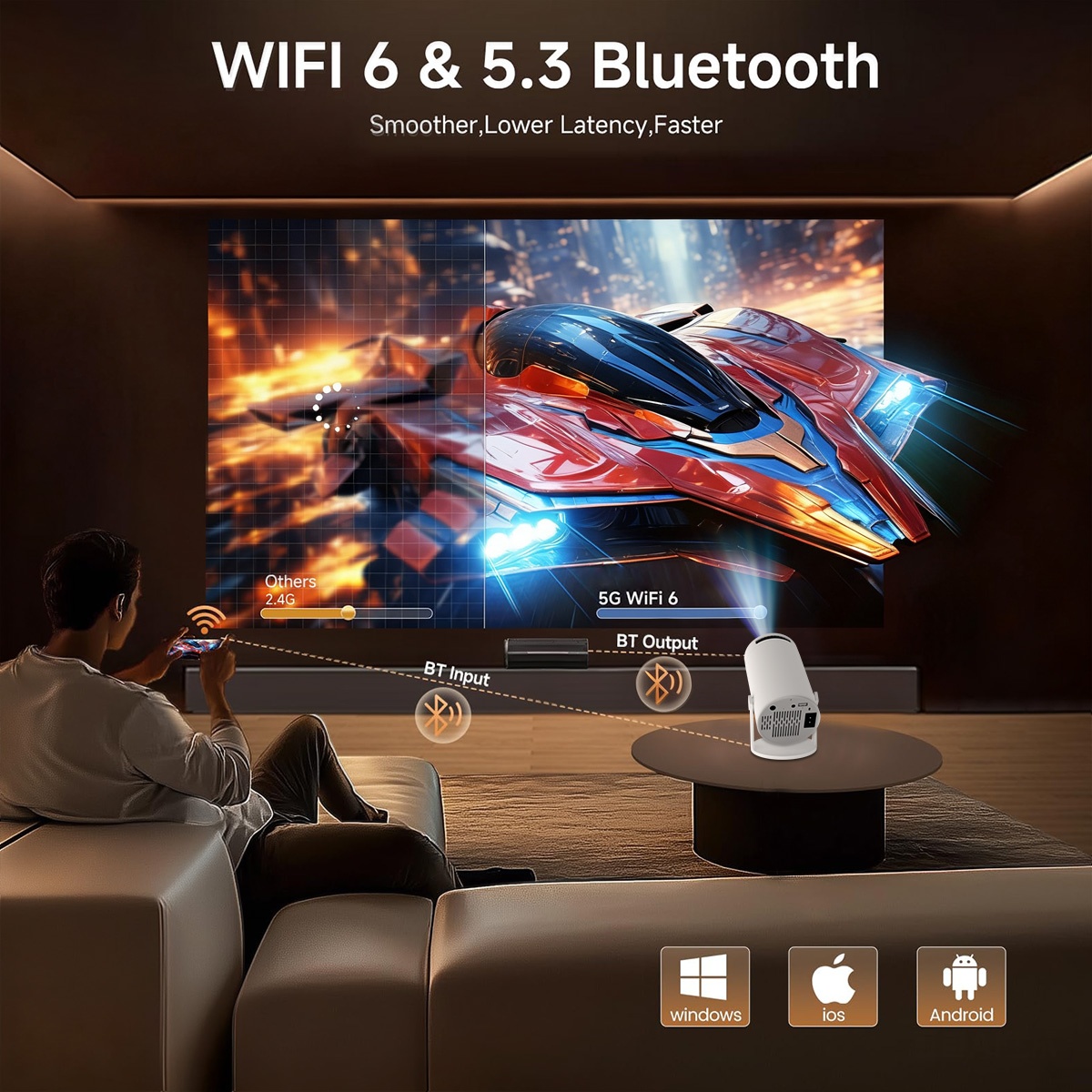 جهاز عرض بدقة 4K HD يدعم الدقة - مراجعة Home Cinema Focal وسعره