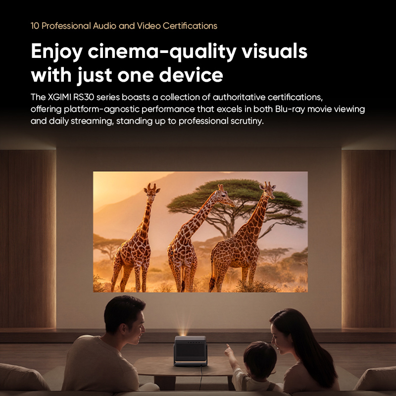 جهاز عرض ليزر XGIMI RS30 Ultra - مراجعة Home Cinema Harman Kardon وسعره