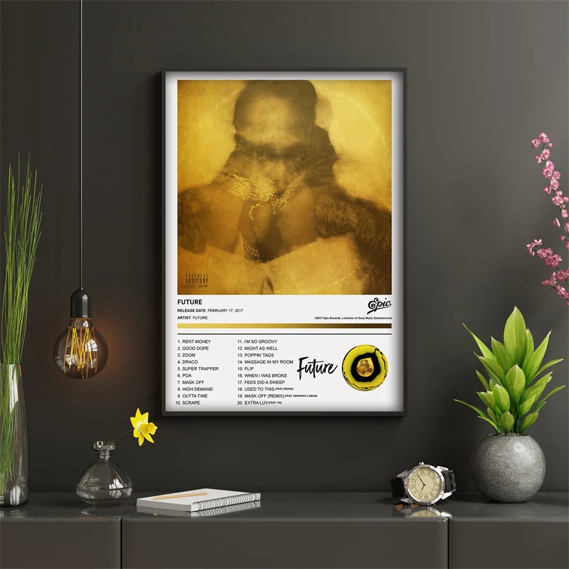 مغني الراب الهيب هوب روك صادق  - مراجعة Home Cinema Wall Art وسعره