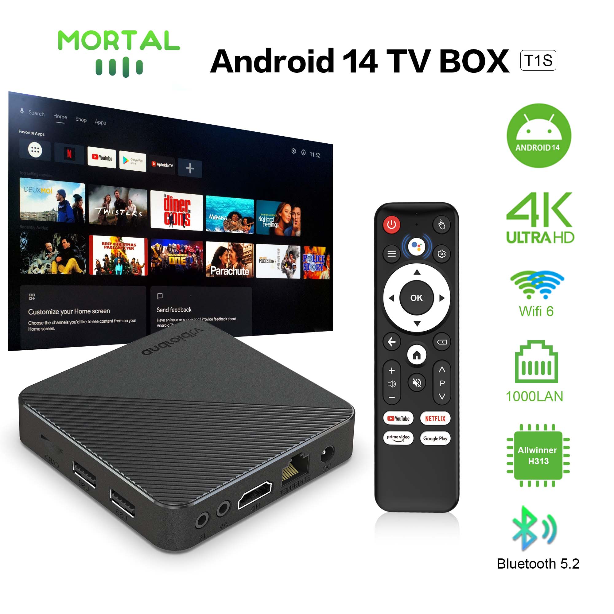 صندوق تلفاز ذكي يعمل بنظام And - مراجعة Home Cinema Media Player وسعره