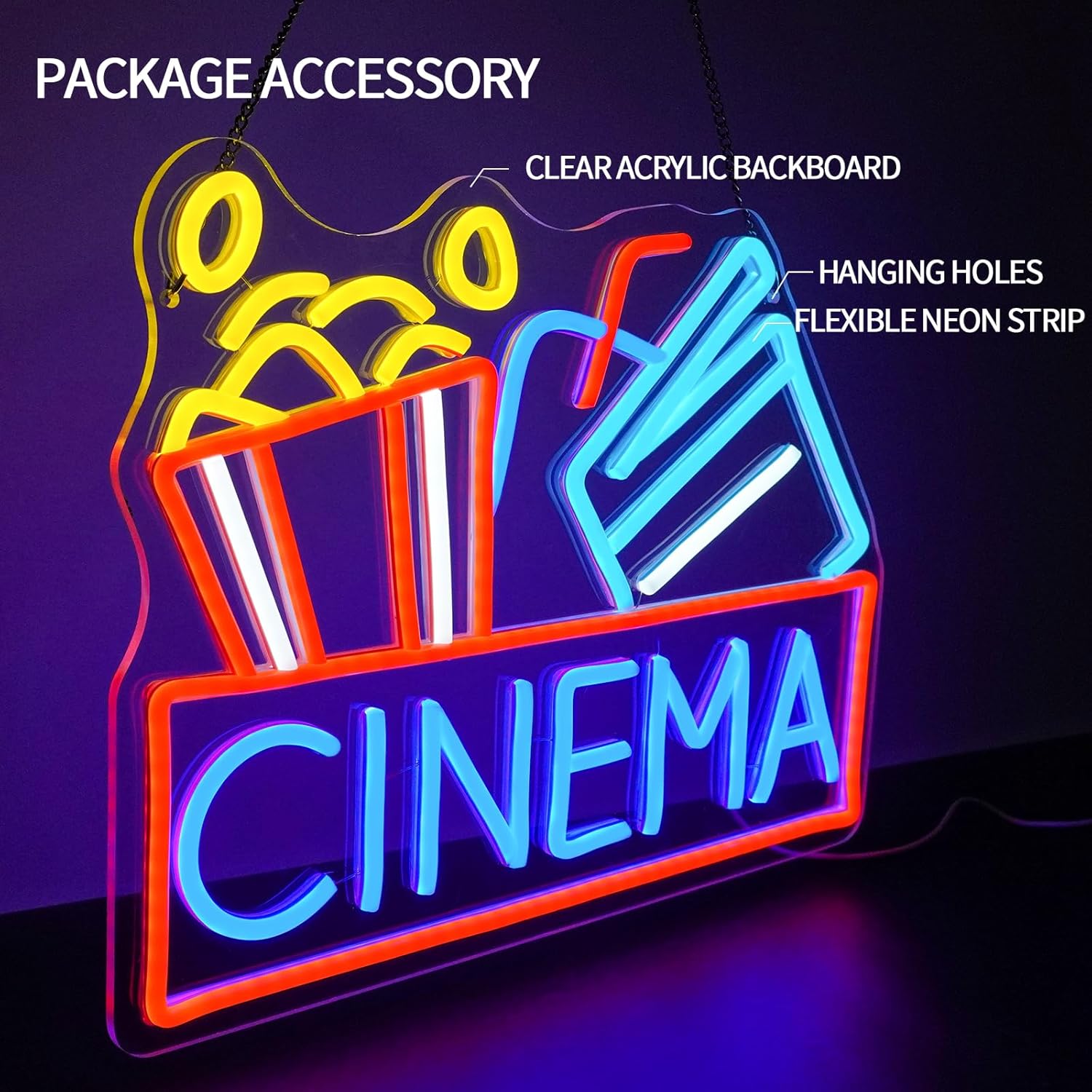 سينما النيون USB بالطاقة LED ع - مراجعة Home Cinema Design وسعره
